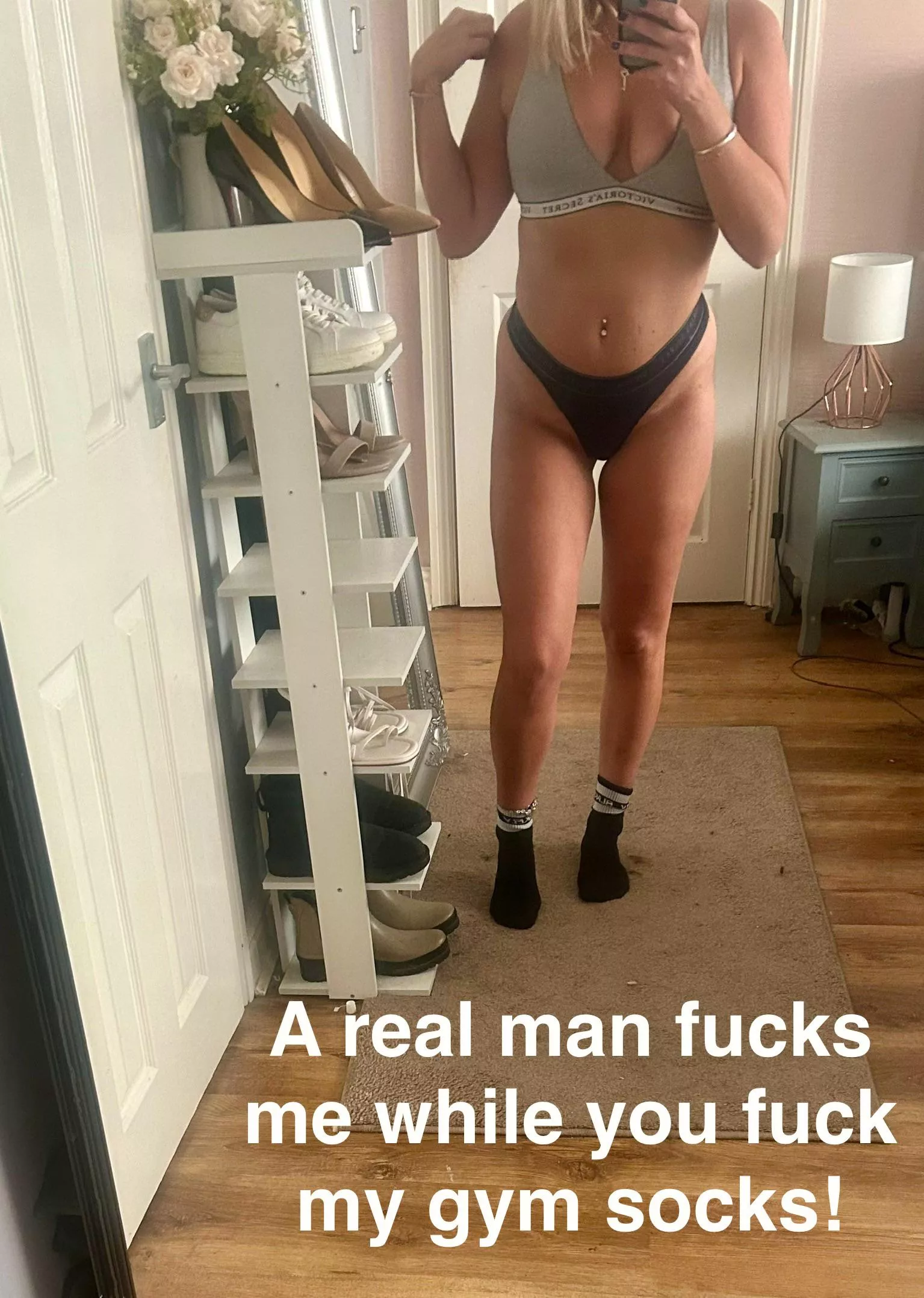 A real man gets to fuck me … guess what you get? posted by cheeeeekymissy