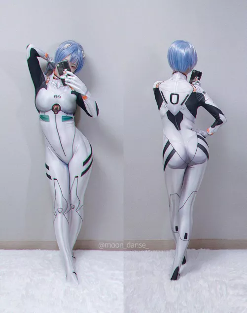 Ayanami Rei cosplay by moon_danse_ [Nikke x EVA] by Ok-Year-6455