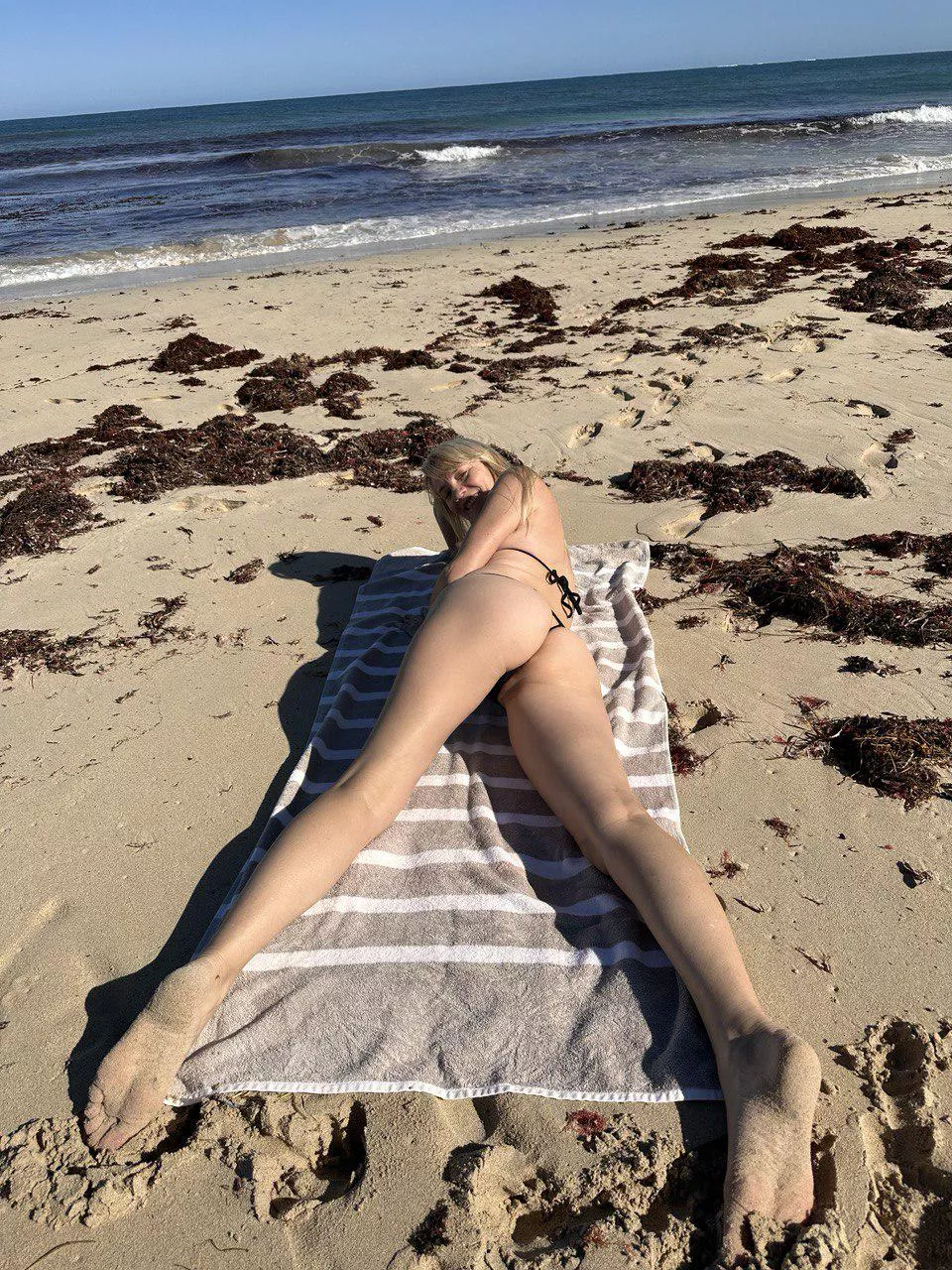 Beachy girl in a bikini kinda life posted by SarahS3xyMilf