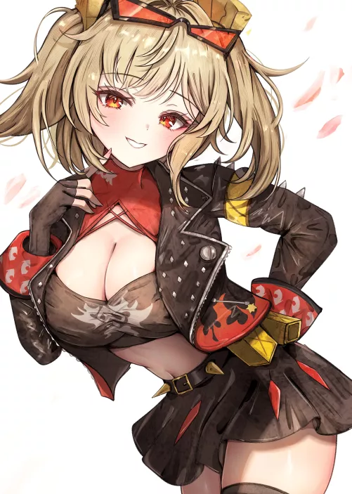 Burnice has a hot body by marxsander2016