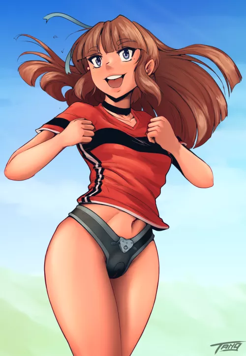 i love tangs art, this belt design is so cute by redbullaftersex