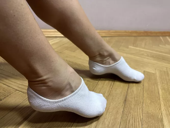 My cute skinny socks wore them all day by _LUNA_angel