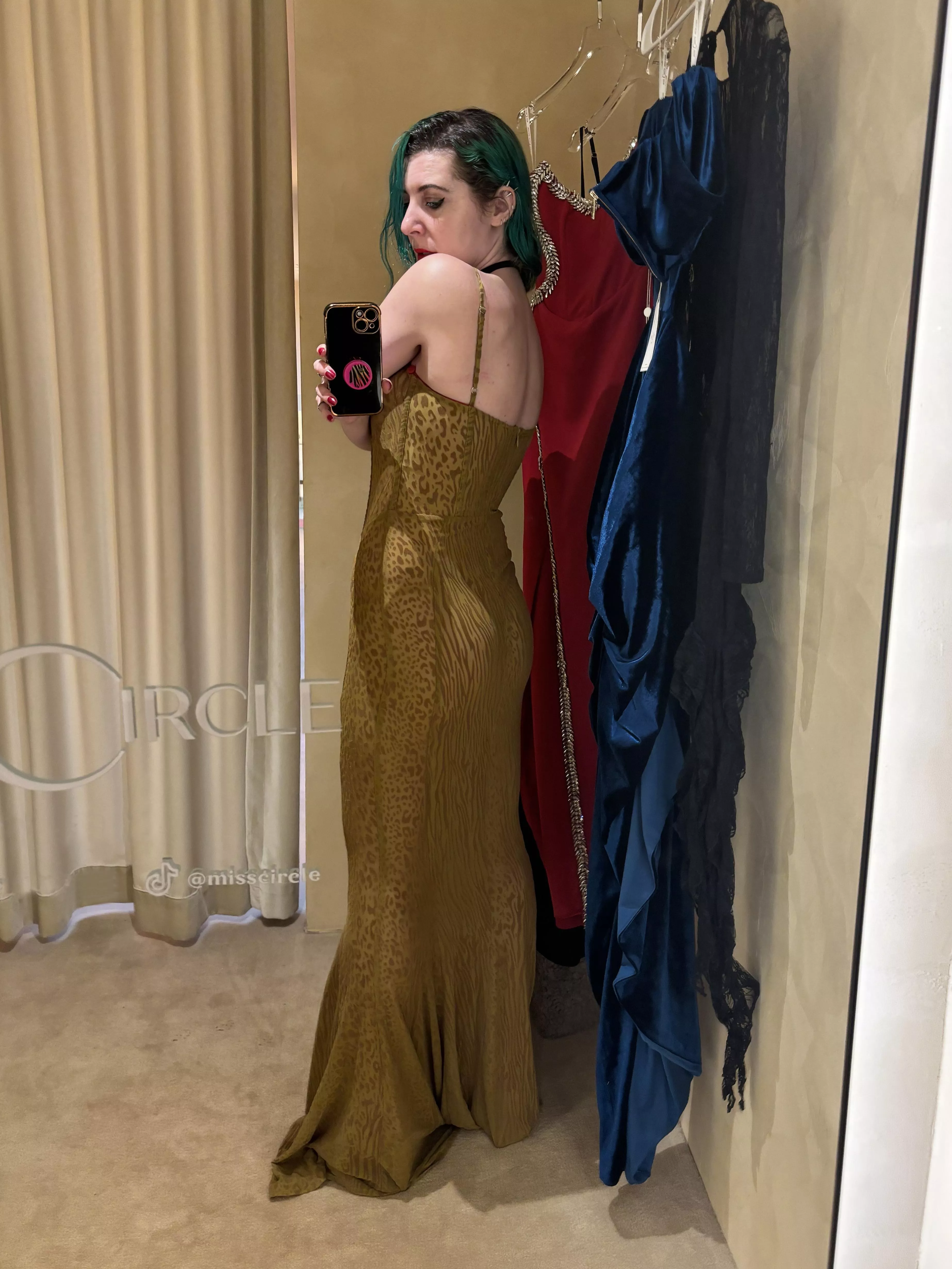 Nice and see through in the fitting room posted by sirenskiss3