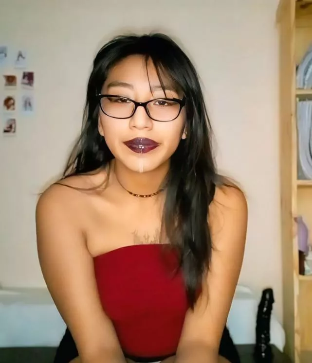 Will you have the honor of me spitting in your face or do you want me to spoon-feed you in your mouth? posted by Virtualuuxx