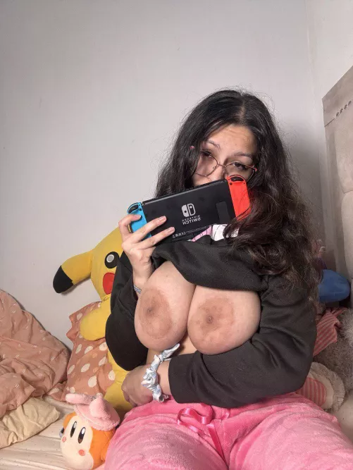 Would you let me distract you like this while we're playing? [F] by lizzsweet6