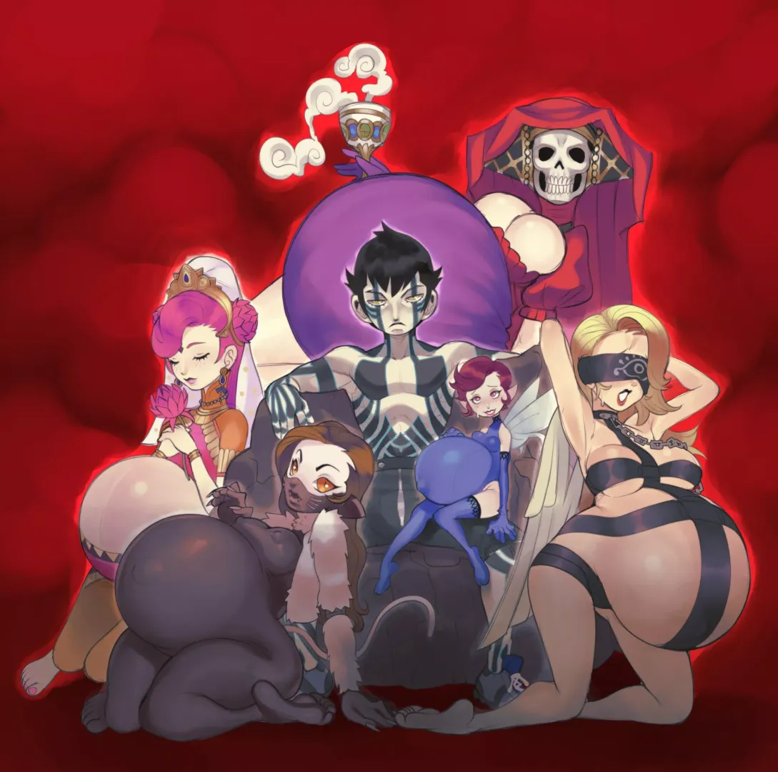 A Harem of Demons by HeavyLancerthe8th