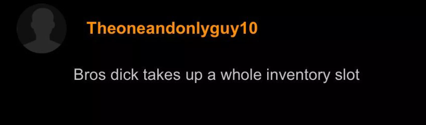 Bros dick takes up a whole inventory slot by npc_metropolice