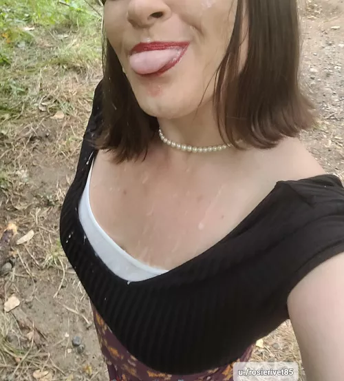 Cleanup is easier when you're outside ;) by rosierivet85