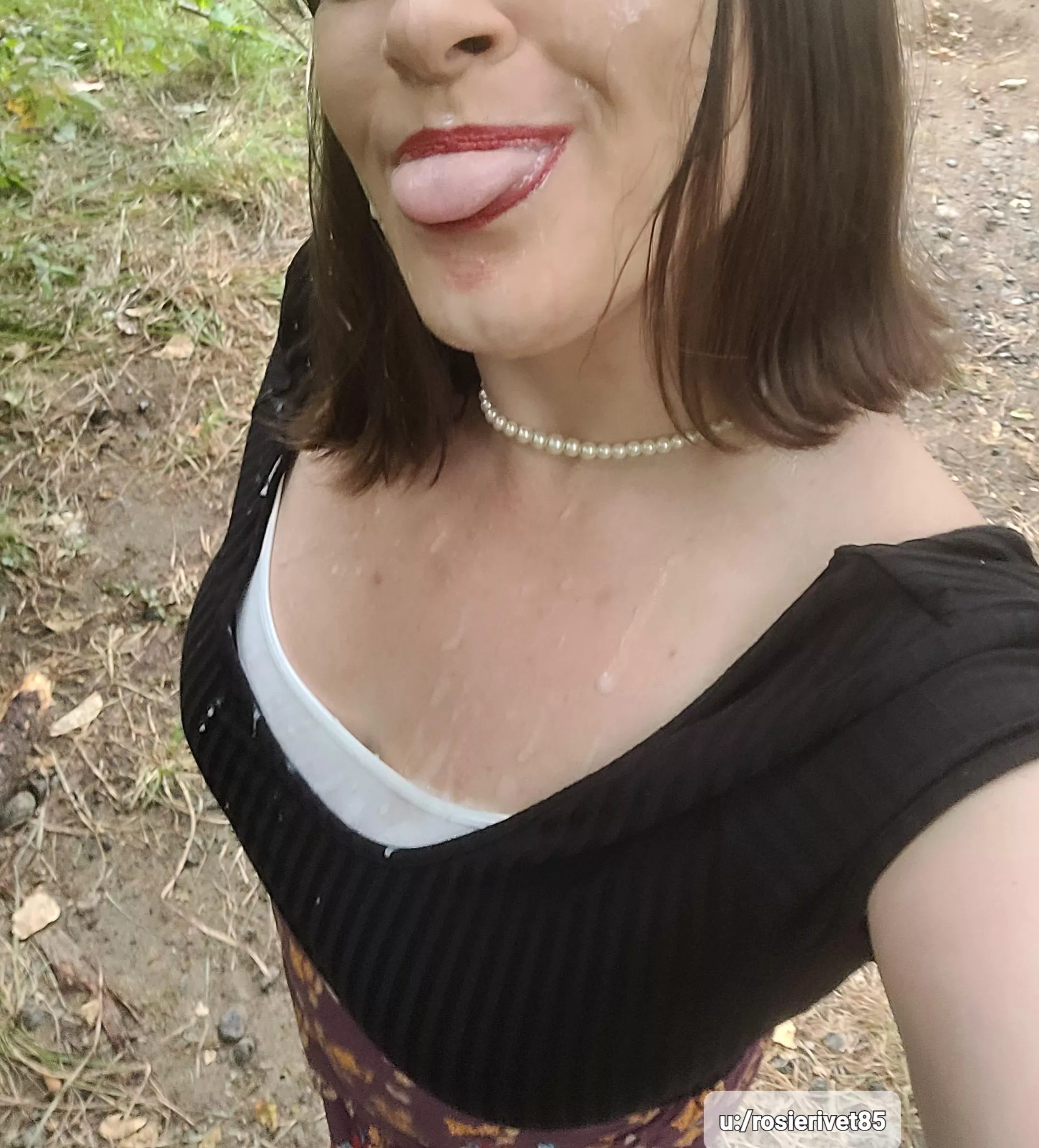 Cleanup is easier when you're outside ;) posted by rosierivet85