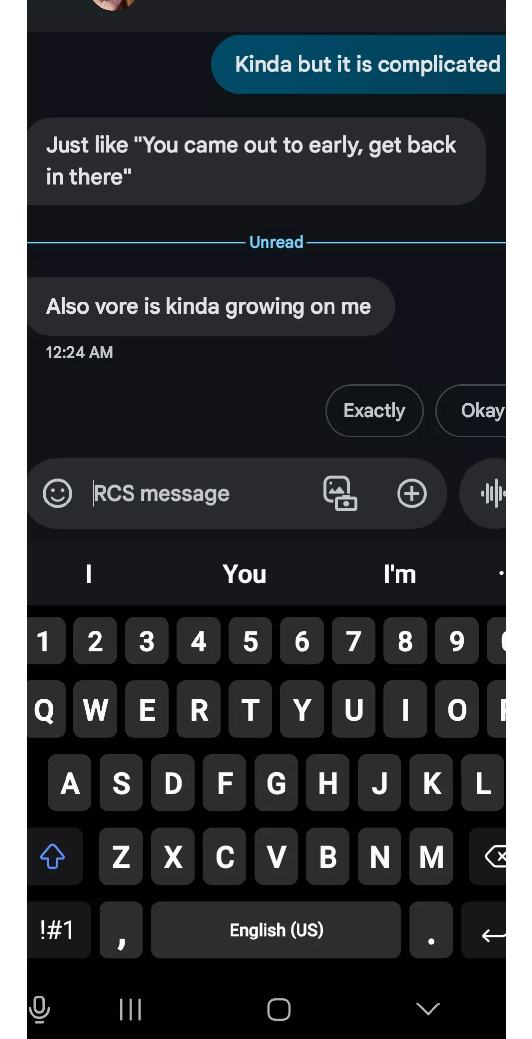 {Discussion} OMG I DID IT!! posted by BoyKisserVorarephile