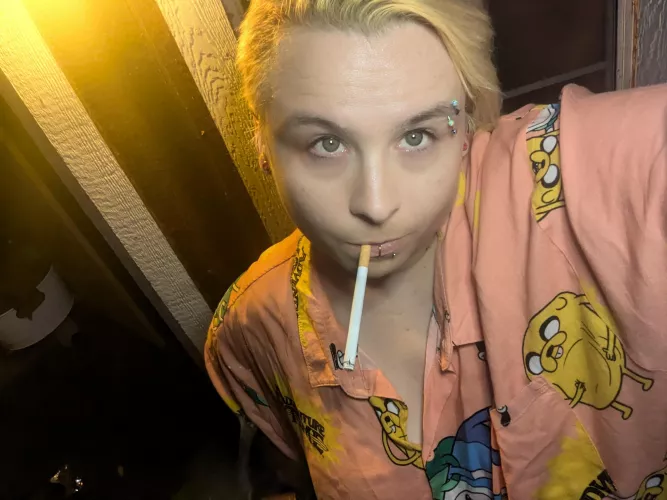 Fresh pic for you! Do I look cute? by Loki_Lust