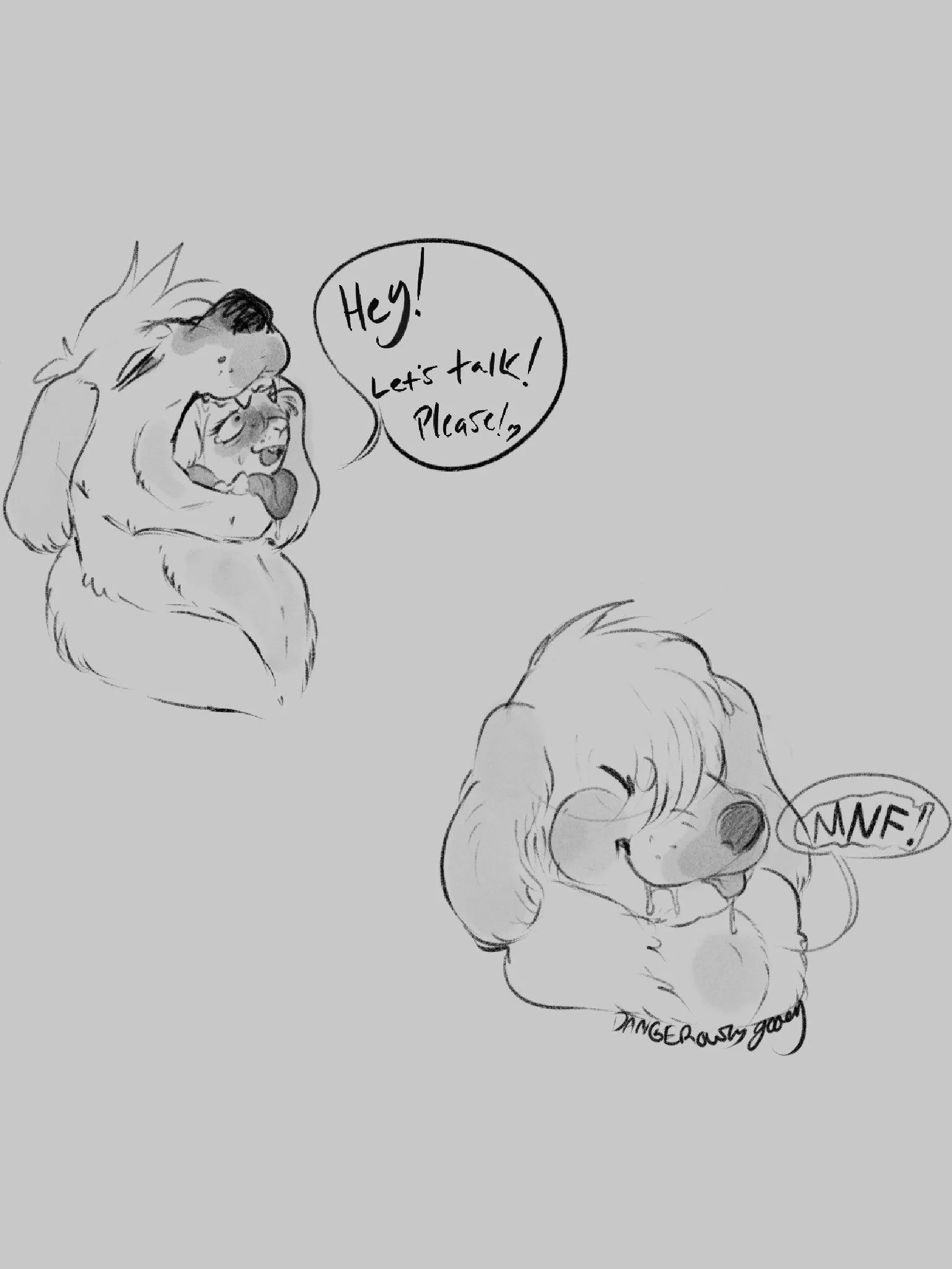 {Image} Bad dog (By DangerouslyGooey) posted by Holly_Koro