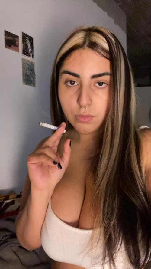 It's a nice night for smoking. by Kitchen-Doughnut-119