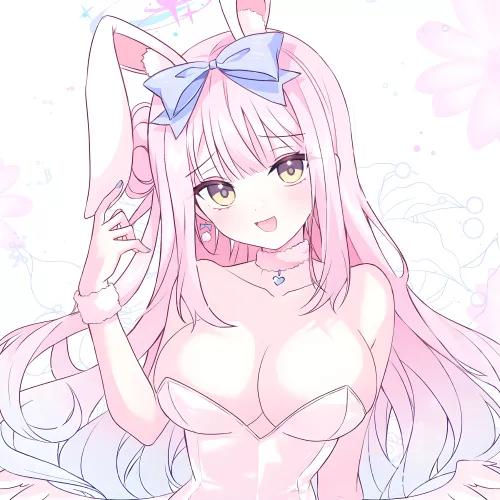 Misono Mika in a bunny outfit by marxsander2016