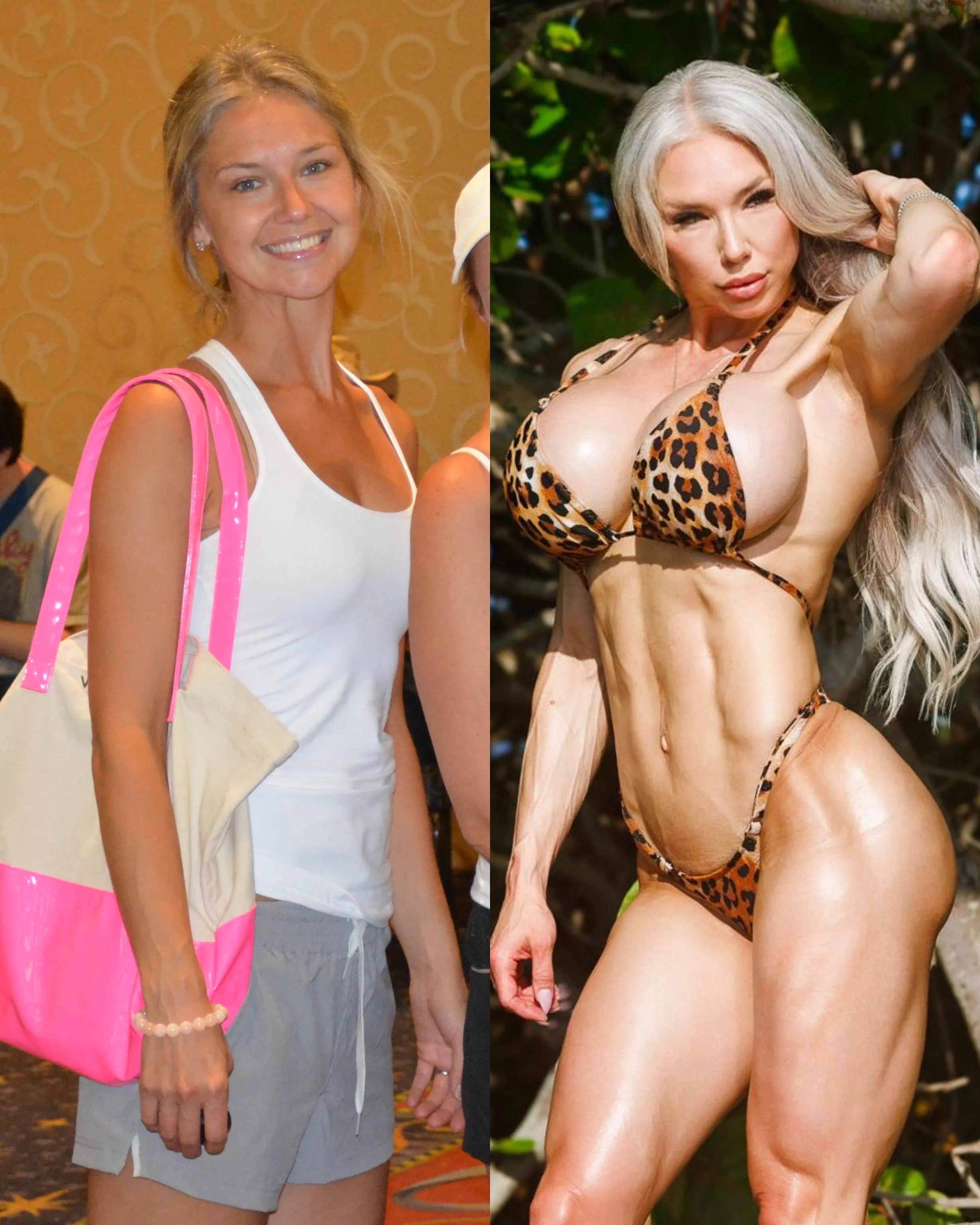 My 10 Year Bimbofication Transformation 2014-2024 (34 years old - 44 years old) posted by karenorlena