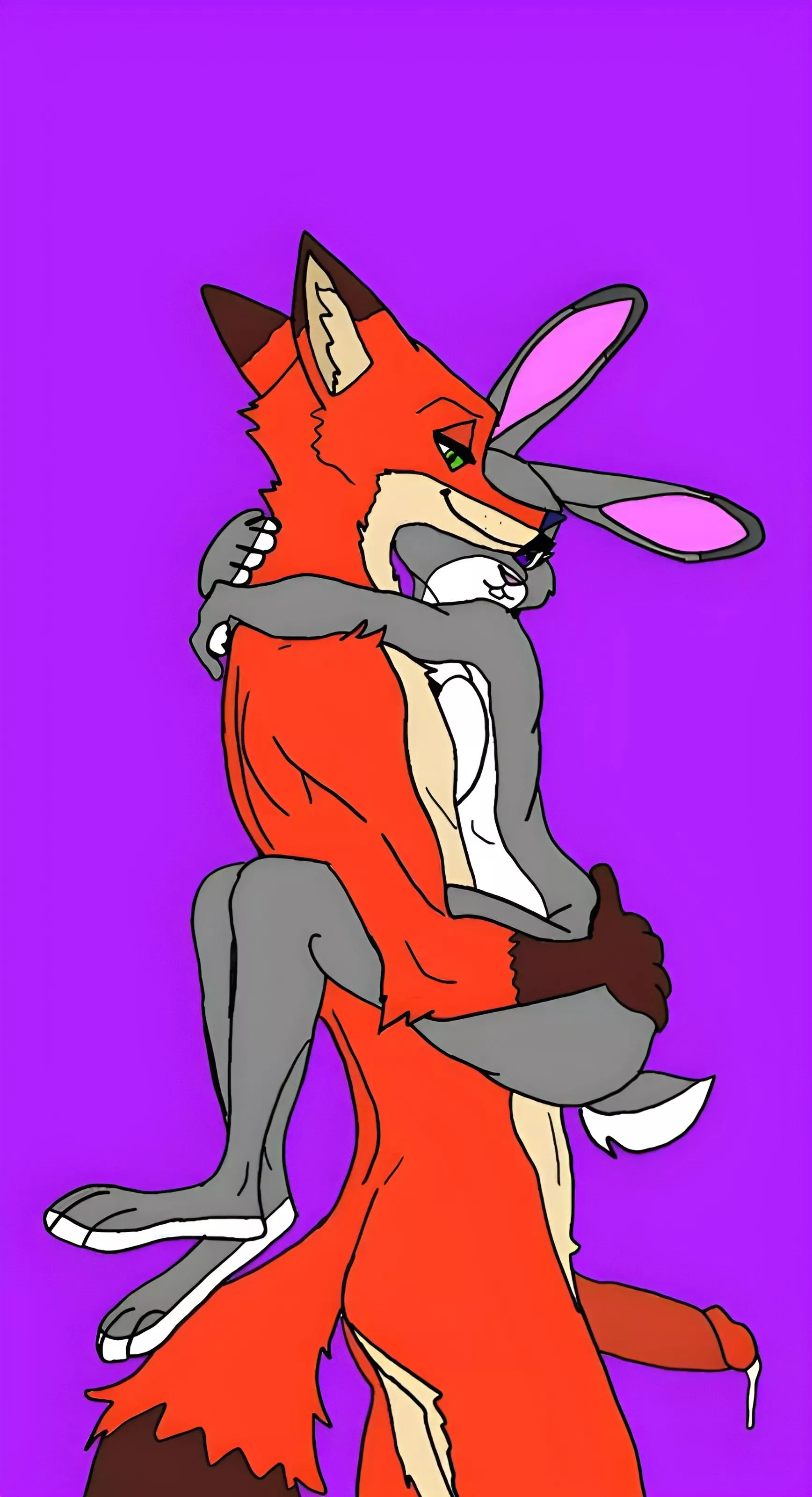 Nick gets ready with Judy by (gachafox) posted by Gachafoxythepirate