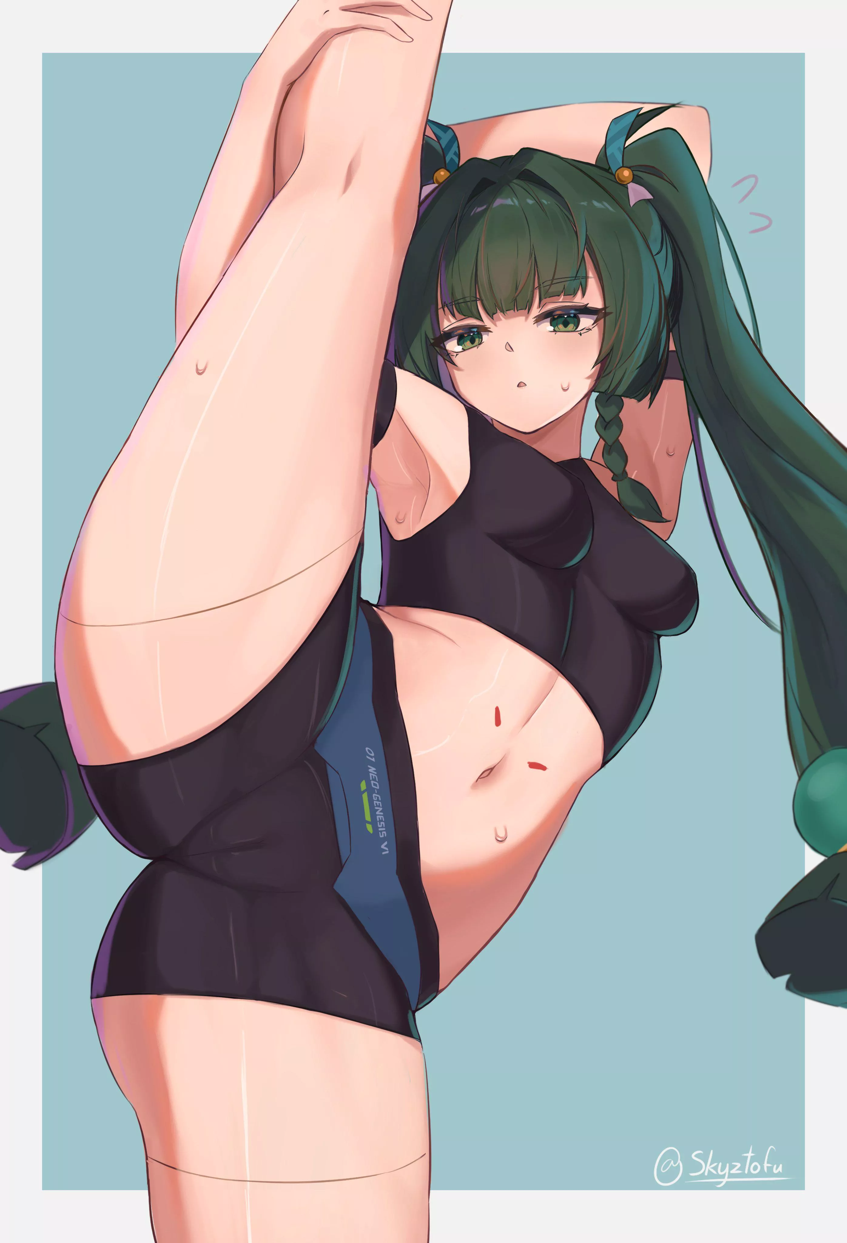 Qingyi's workout posted by LafterMastr