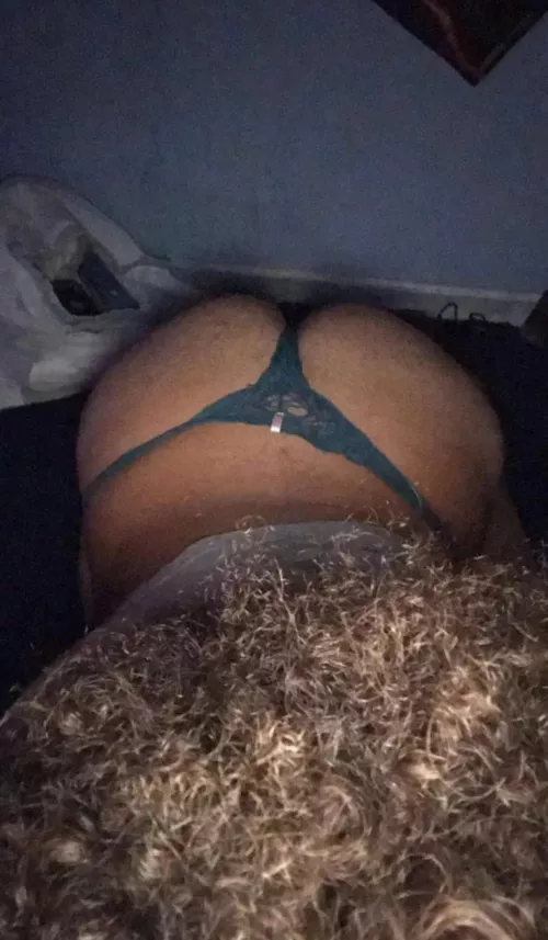 Stole my moms thong to take pics for guys on Grindr lol by bottomthicccboy2