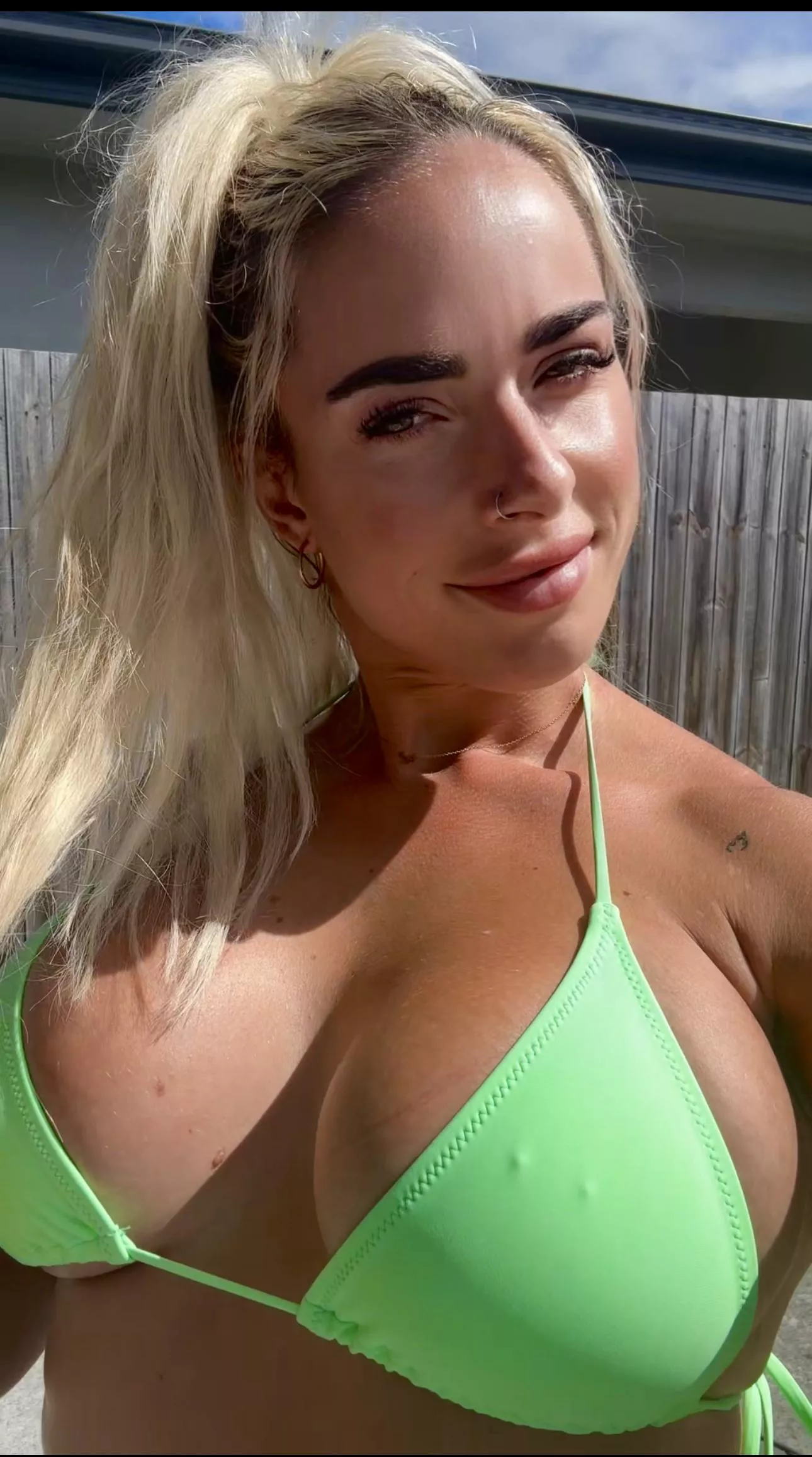 Swimsuits can make great cleavages too posted by TheLuckyComedian