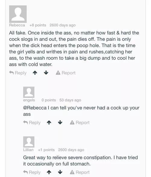 Yeah shut up, Rebecca  by Secret_Button_4145