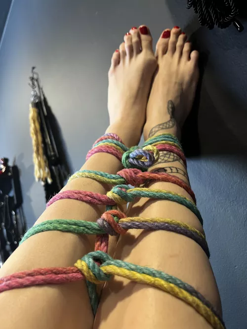 A still image from today’s practice by mistressjenniferhex