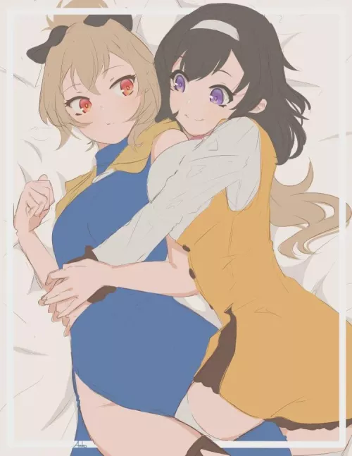 Akari and Menou from [The Executioner and Her Way of Life.]. by MarekPPP