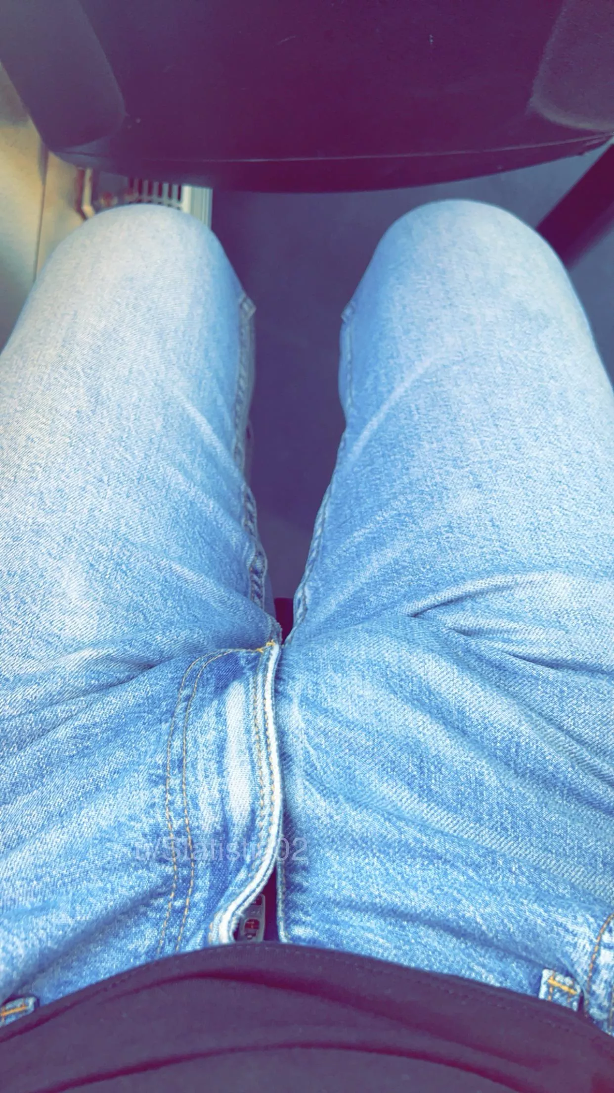 Geez…people keep staring at me on the bus. posted by Statistic02