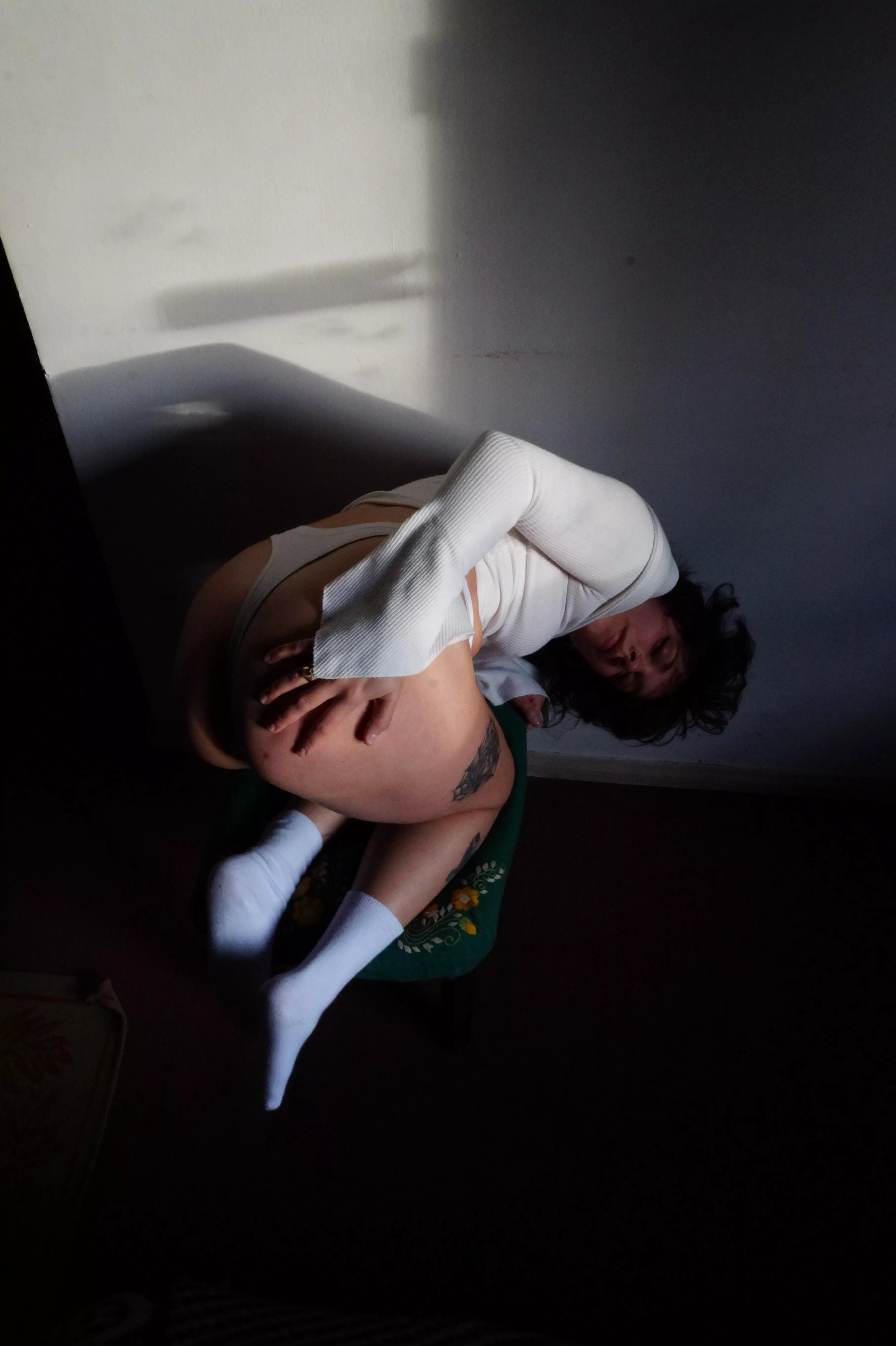 GUESS: do my socks have dirty on the soles or not? posted by MysticalCleo