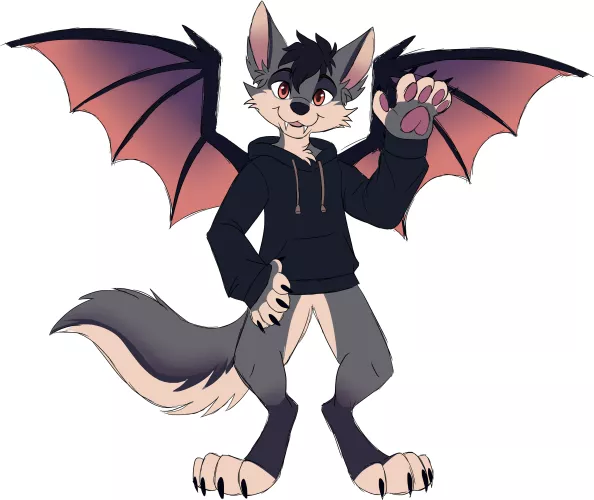 He Just Wants To Be A Bat! (Adoptable) by Glittering-Amount-68