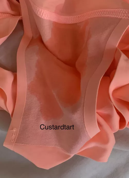 I just took these off….Imagine how squelchy my pussy is!! by OnlyFCustardtart12