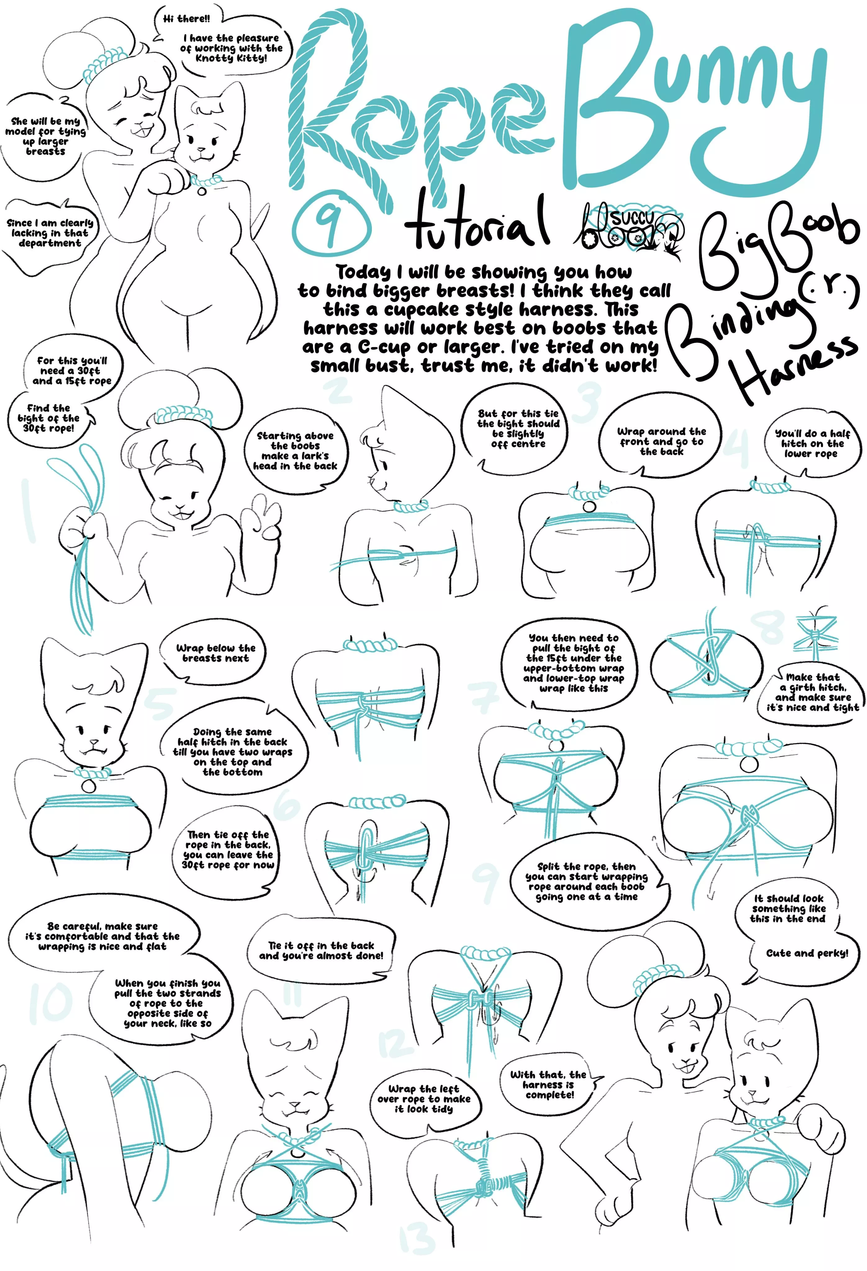 I made a tutorial for big boobs! 💕 posted by succubloom