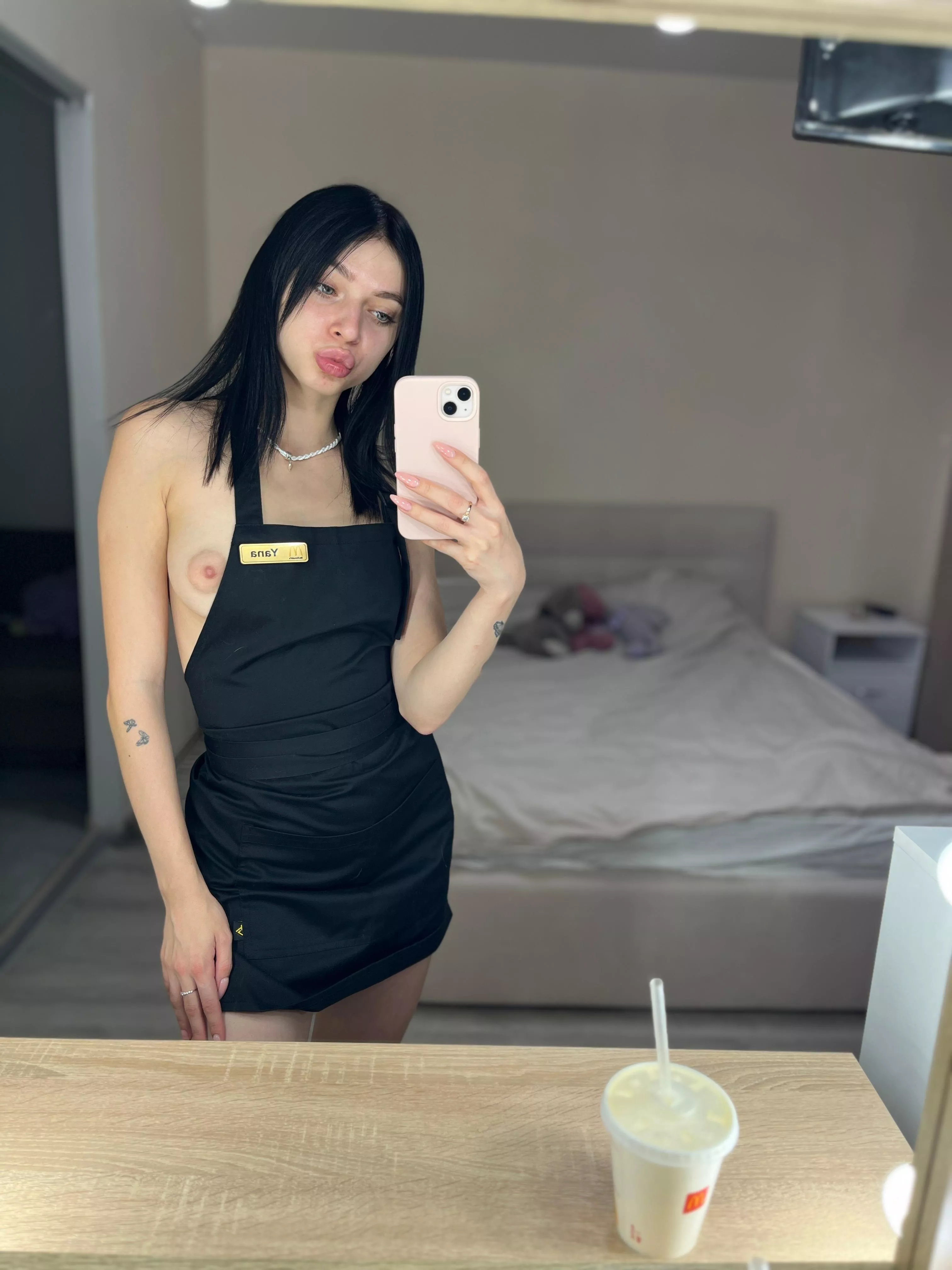 I might be expelled in school when I will wear this on work later.. posted by Addictingbaddie