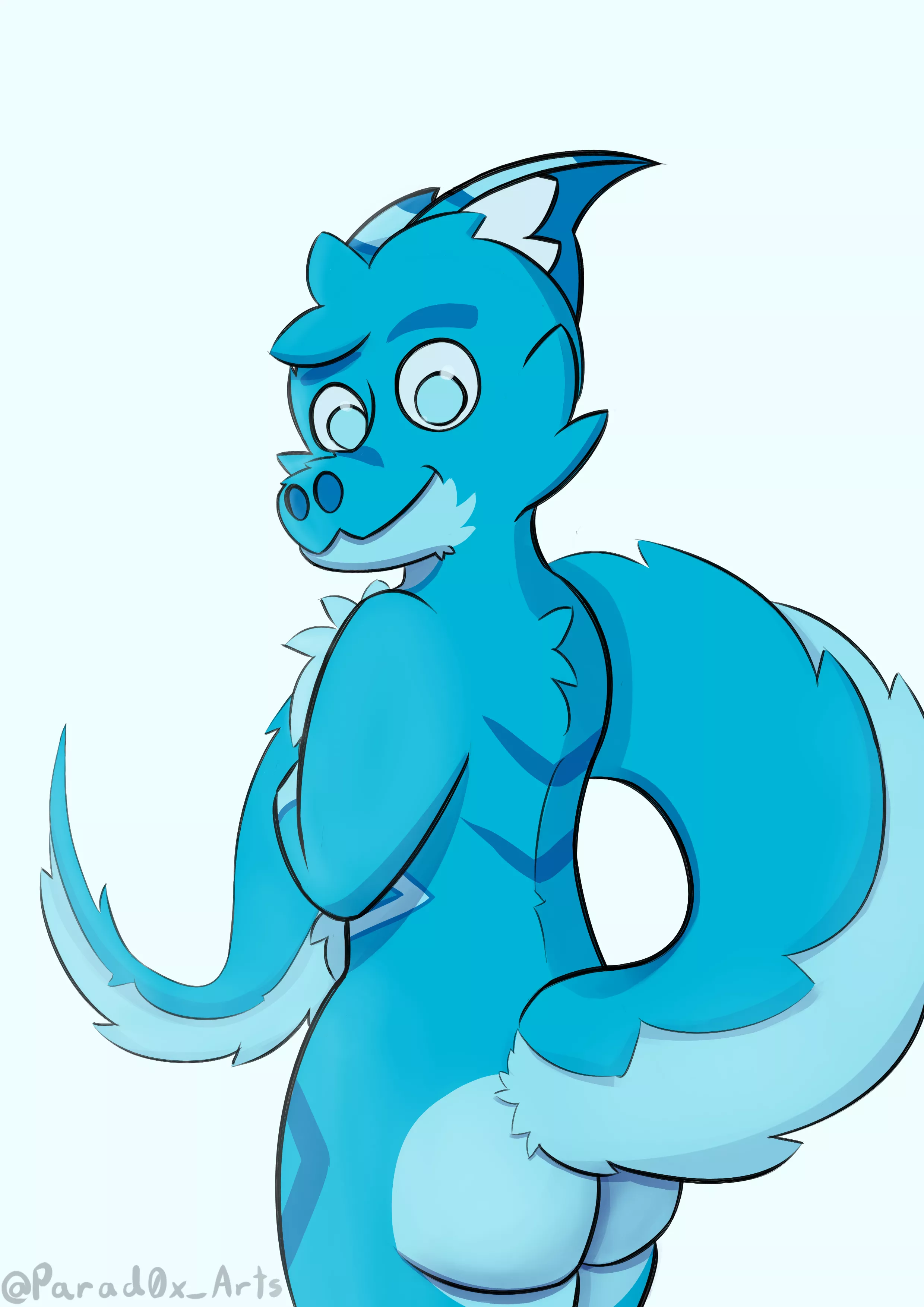 I turned my Protogen into a fluffy derg posted by Powerprogamer