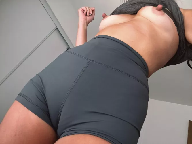 I wore these shorts to the gym like this  by Budget_Ad6317