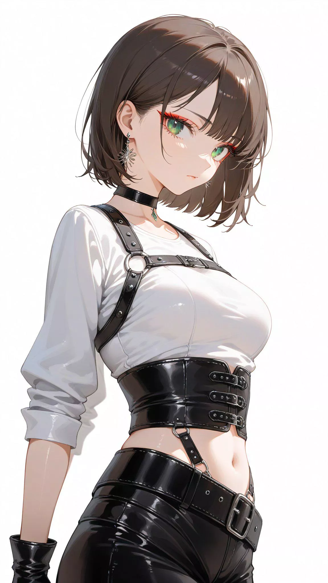 Leather Gloves, Body Harness, & Pants posted by CheetahSperm18