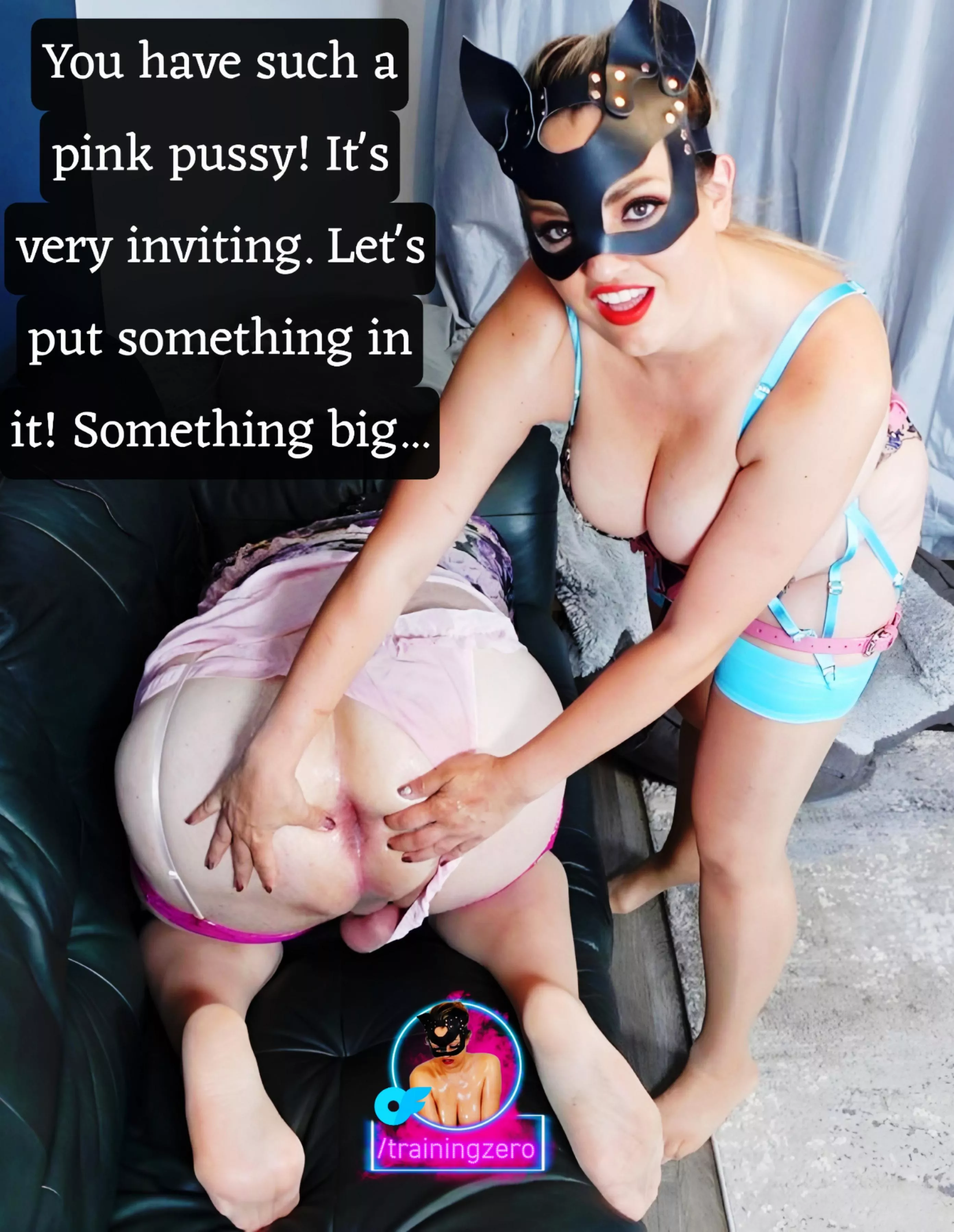 Lets put something big in your ass!  posted by Miss_Raven_Zero
