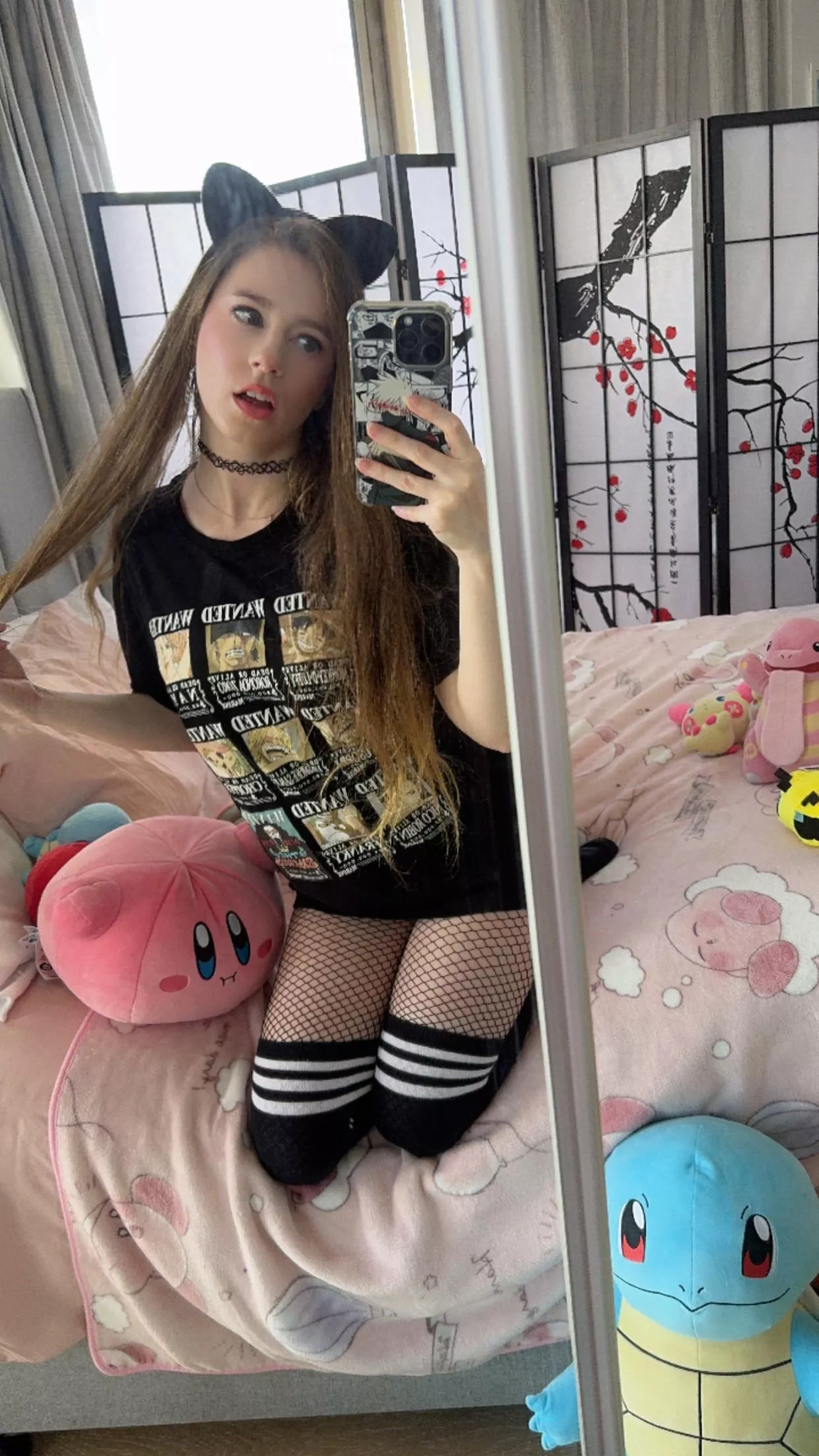 me waking up after a little nap (i slept for 13 hrs)  posted by ellieraelol