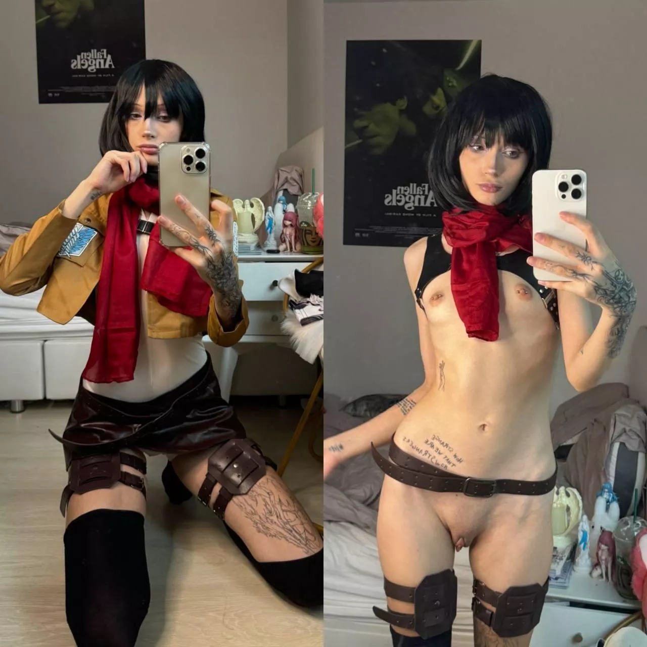 Mikasa Ackerman from Attack on Titan by kaiko_riko posted by kaiko_riko