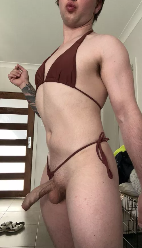 My girl dick got hard at the beach, help me get rid of it please  x by TextTiny7857