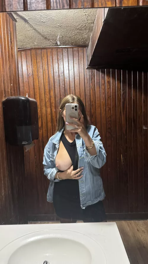 Peek a boob at the local dive bar by DrDs_0609