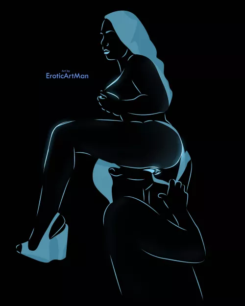 Redditor sent me a pic of him licking her wife's pussy by eroticartman