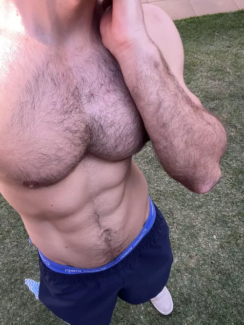 Up for a stretch? 😏 by calebpec