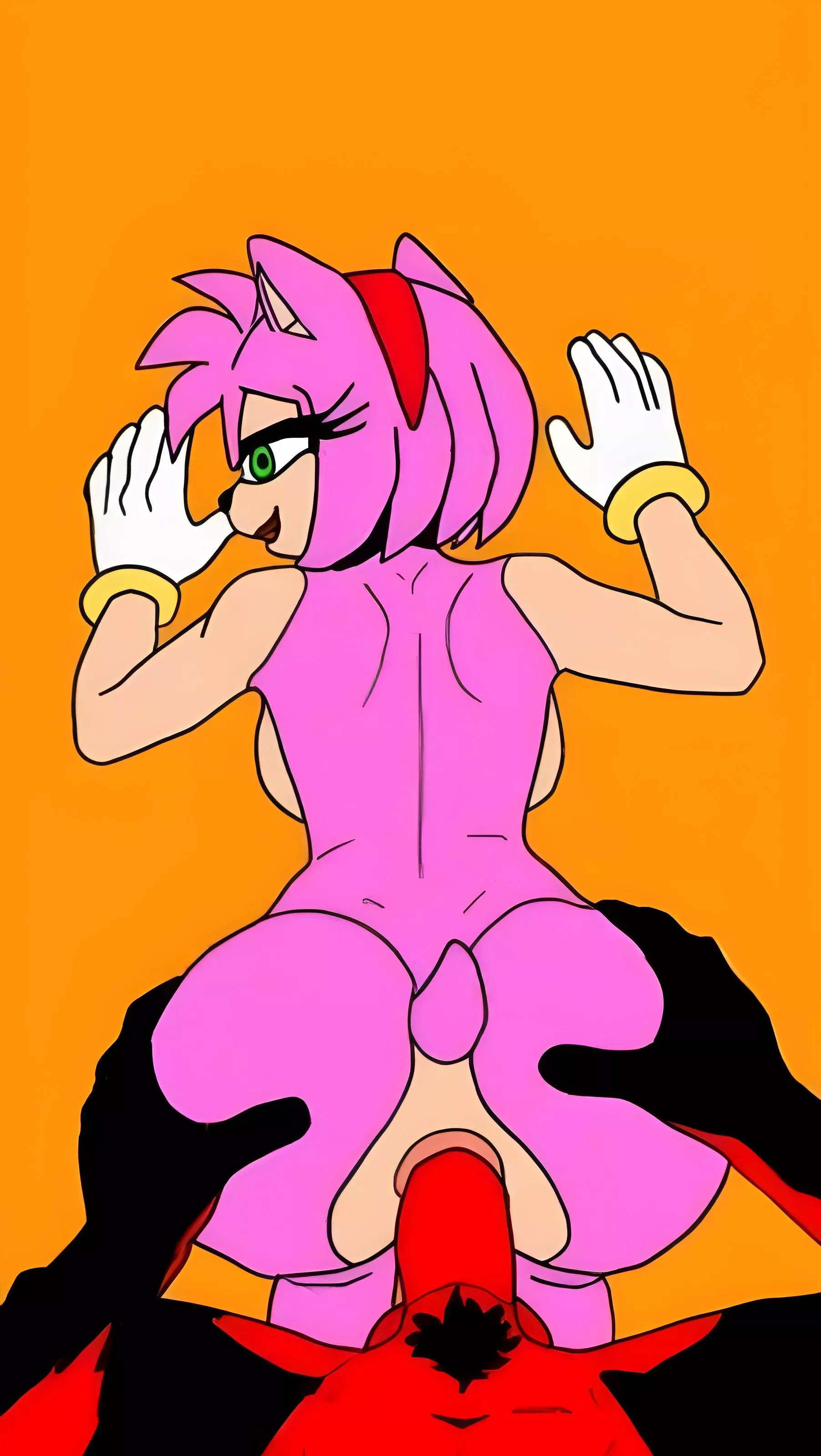 Amy lets him put it inside by (gachafox) posted by Gachafoxythepirate