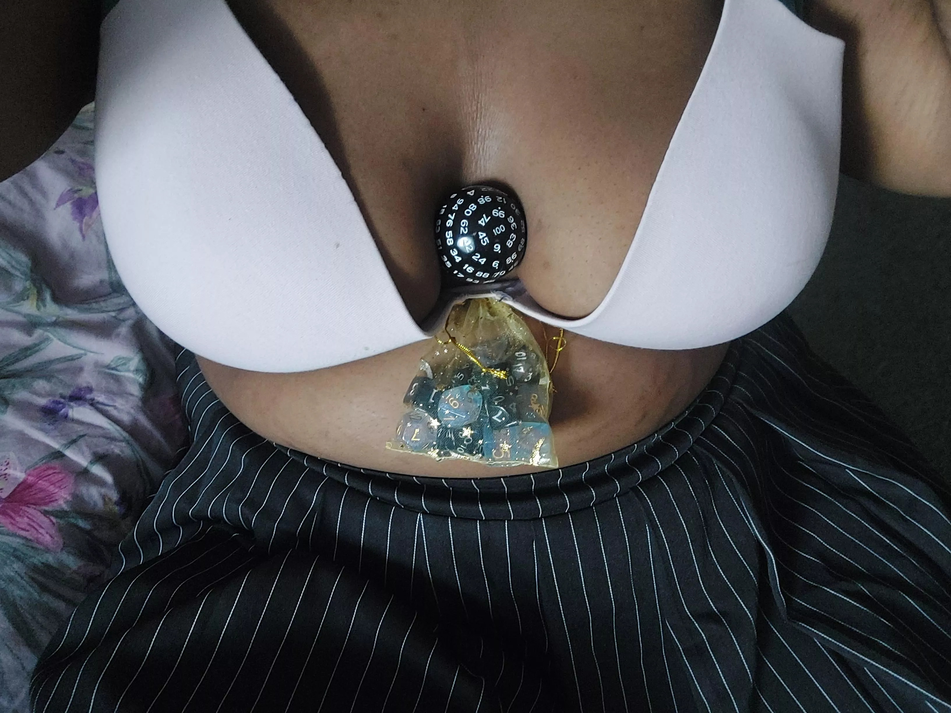 does anyone else use a d100 that actually has 100 sides or do you just use 2 dice  posted by ashlin_thesomething