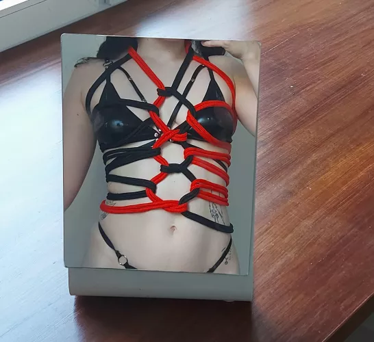 First time trying two colors  by devinebaby69