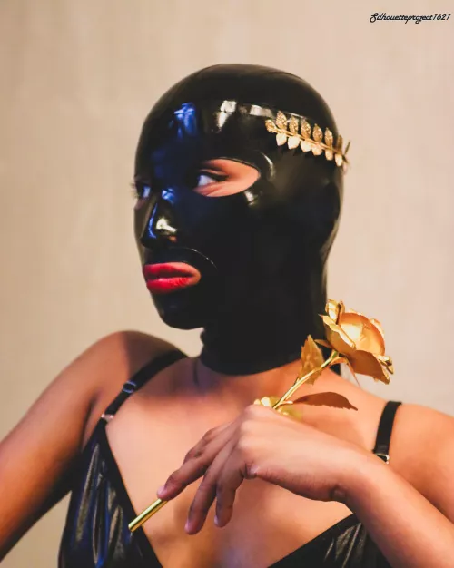 Gold on latex 💛 by Silhouette_Project