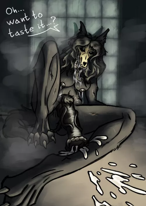 Oh..want to taste it? (art by me - klukovica) by kLukovica