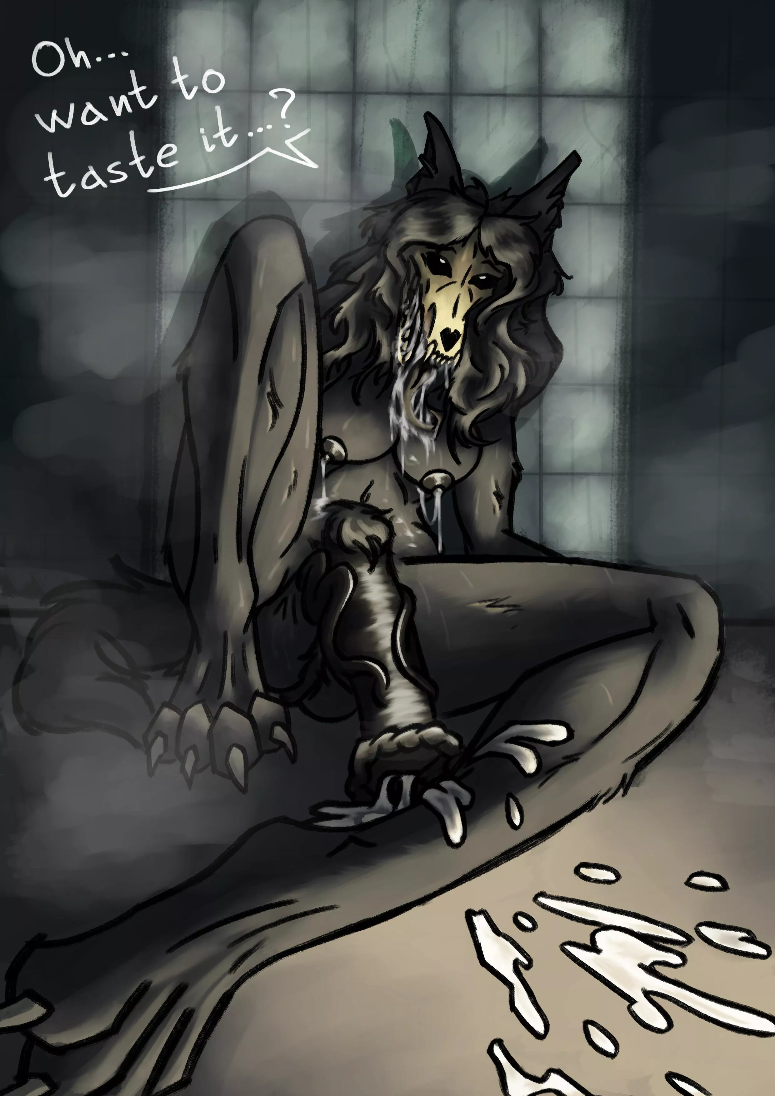 Oh..want to taste it? (art by me - klukovica) posted by kLukovica