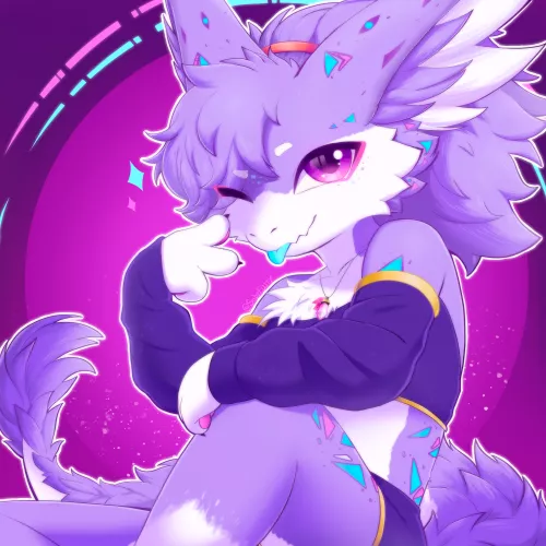 Purple 💜 by Saby_Furry