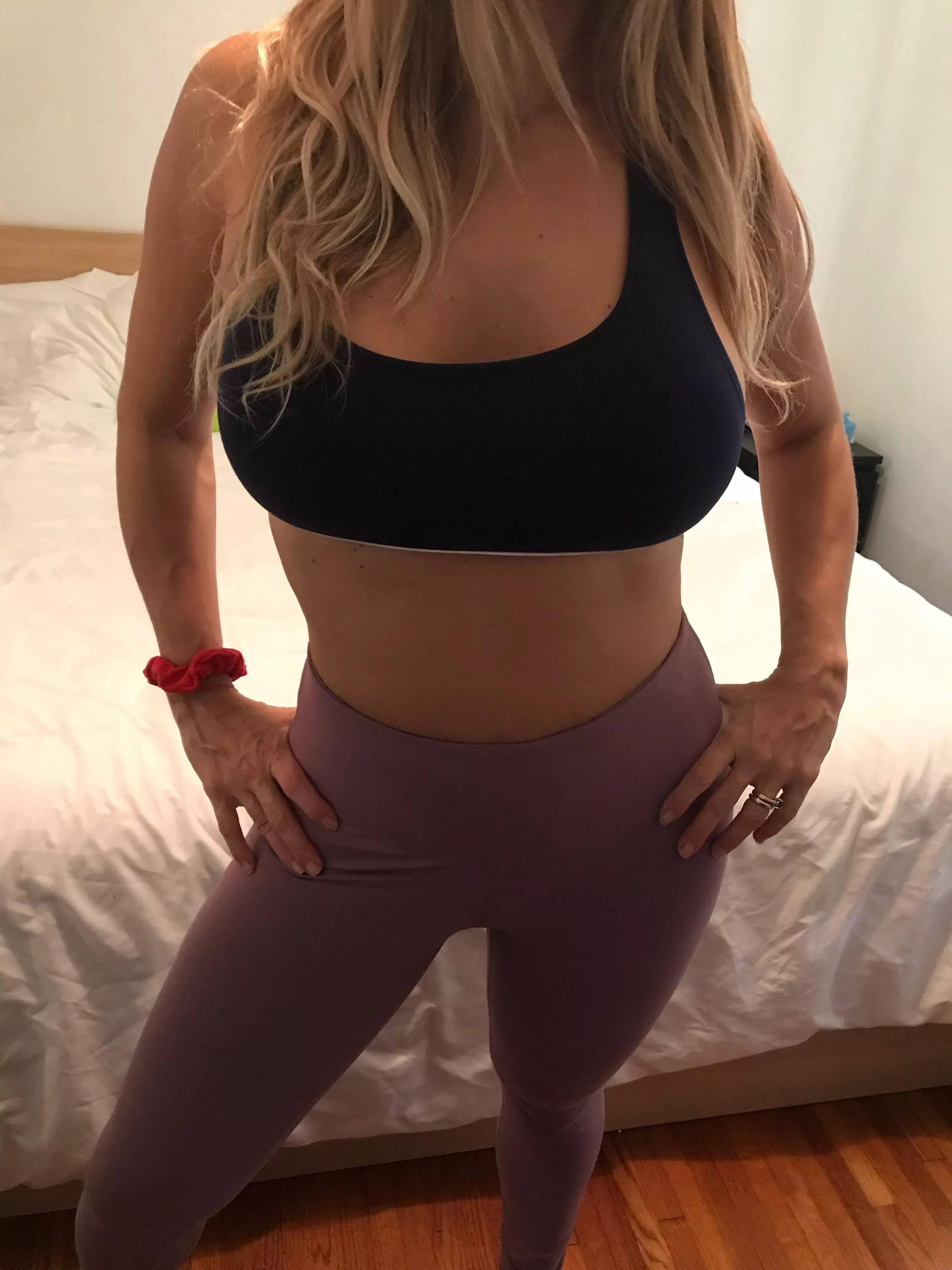 Trying to stay in shape for you guys  posted by JennaTheWifey
